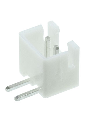 CWF-2R (DS1069-2 MR), Вилка на плату 2.50мм 2pin угловая закрытая тип B Connfly