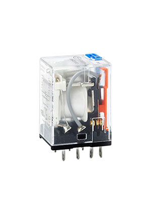 HF18FH-G/048-2Z13DJ(070), промежуточное реле в розетку, 2CO 10A; 48В DC; кнопка тест + мех.индикатор HONGFA