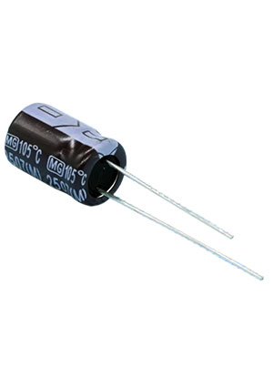 MG035M101E11PKKKS00R, Radial, 35V 100uF /6.3*11/105 C Suscon