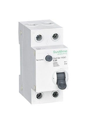 C9D34625, ����������� �������������� ����������������� ���� 2� (1P+N) C 25� 30�� ��� AC 4.5�� City9 Systeme Electric