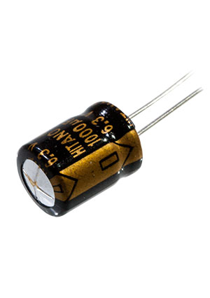 ESX101M16B, конденсатор 16В 100мкФ 6x11 Hitano