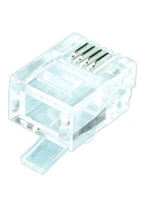 L-KLS12-RJ12-6P4C-01, ������ RJ12 4 �������� ����� �� ������ KLS