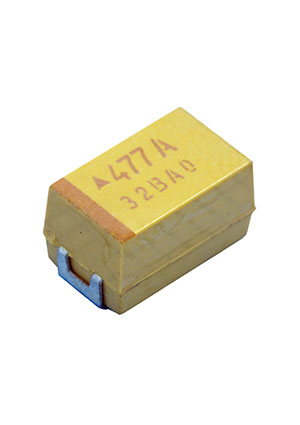 TS20000J331KET000R, ���-����������� ���������� 330��� +10% 6.3� ���������� E (7.3 X 4.3 X 4.3��) 125 SUNTAN