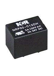 NRP-02-C-05DH,  1 . 5VDC, 3A/125VAC SPDT